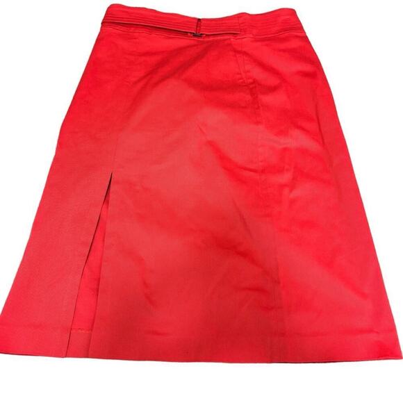 Misook Collection Orange Red Women Skirt Size 14 Brand New With Tags - Picture 1 of 10